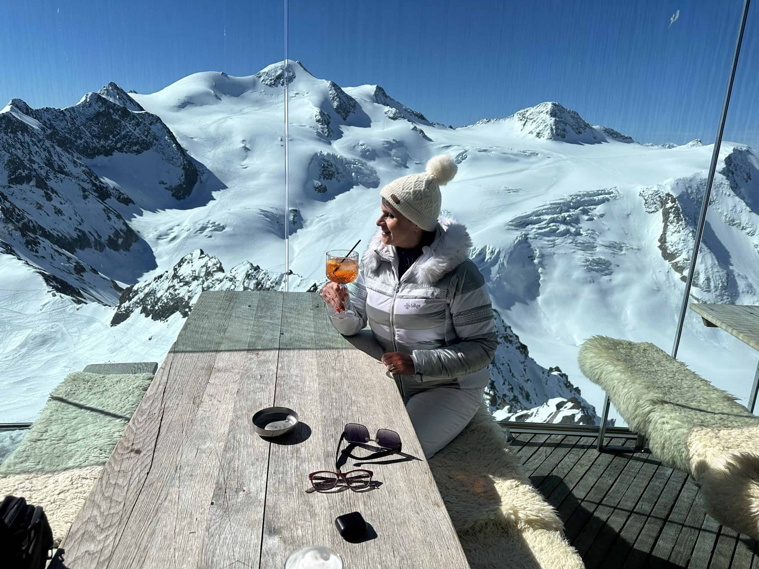 Jana a Pitztal ledovec v Rakousku
