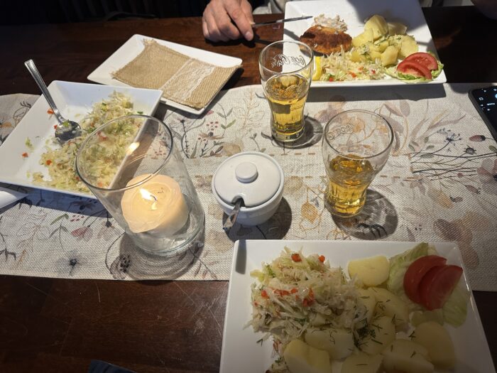 večeře hotel Beskid